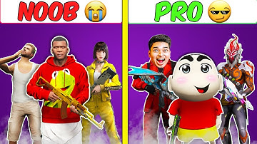 Noob VS Pro টিম আমরা খেল্লাম Frre Fire তাও GTA 5 -এ !!! 🤩