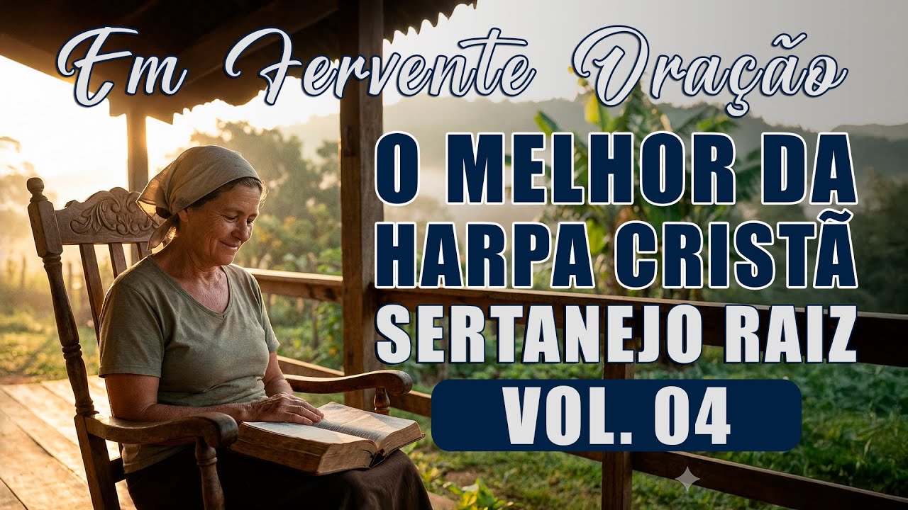 1 Hora do Melhor da Harpa Cristã Sertanejo Raiz - Vol. 04 - Em Fervente Oração e mais