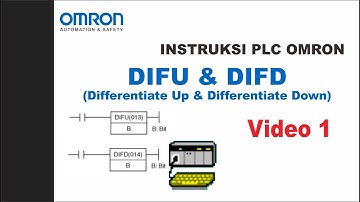 Instruksi PLC OMRON (1/10) DIFU & DIFD | Belajar Otomasi
