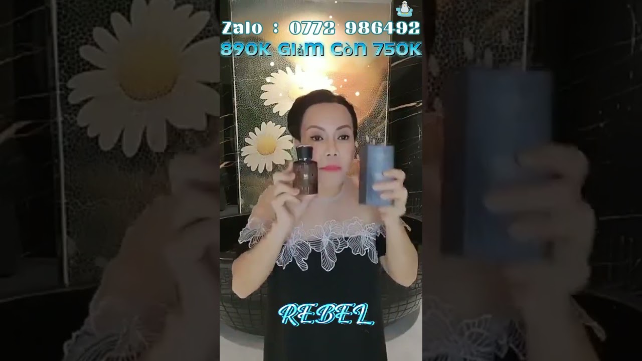 Nước hoa nam Rebel giảm từ 890k còn 750k . ☎TELL / ZALO : 0772 986 492