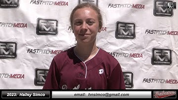 2023 Hailey Simco 3.84 GPA - Catcher & Third Base Softball Skills Video - Colorado Batbusters