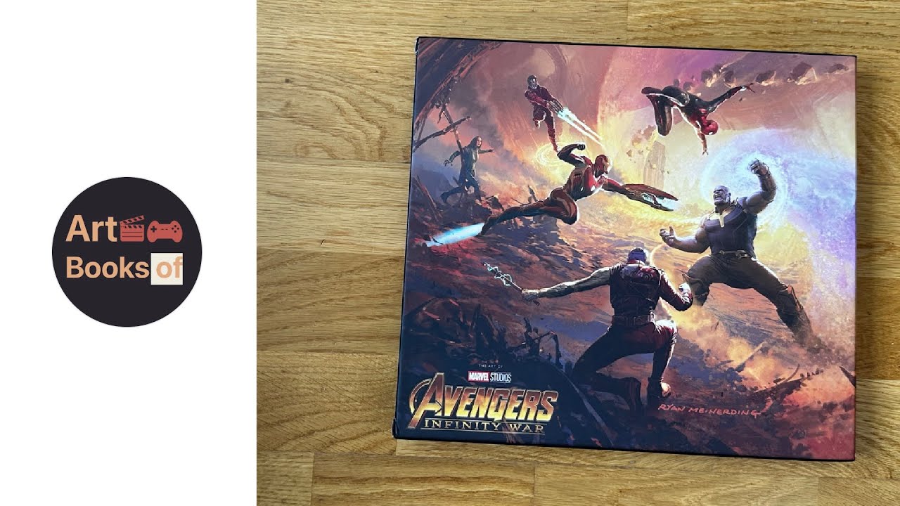 Art Book of Infinity War - Pageflip