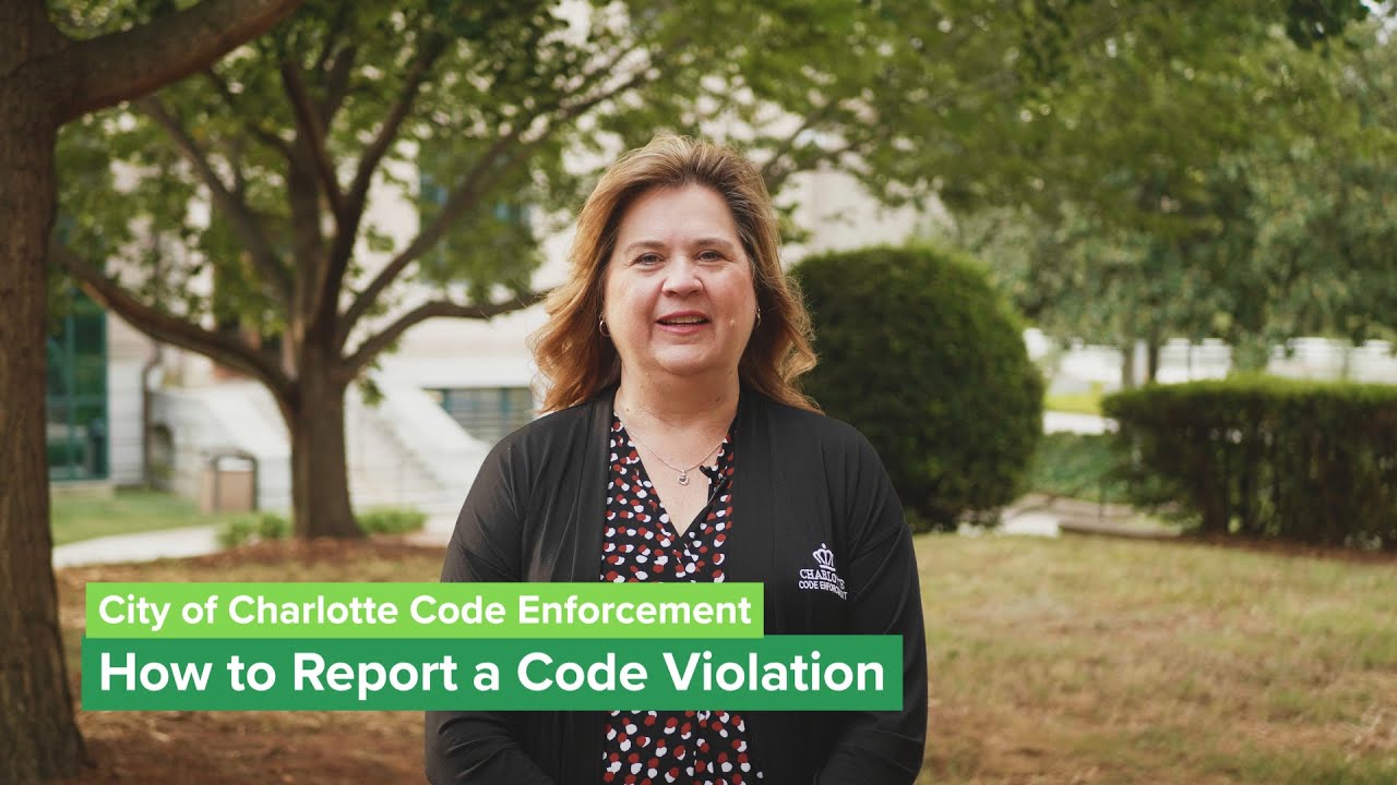 Code Enforcement - How To Report A Violation