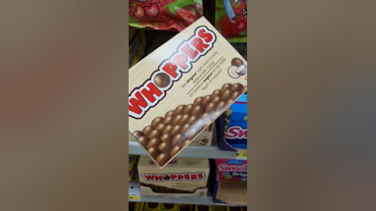 WHOPPERS CHOCOLATE CRUNCHY MALTED MILK CANDY #whoppers #cravings