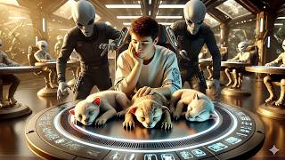 Security Stormed the Classroom—Only to Find the Alien Cubs Sleeping in the Human’s Lap.