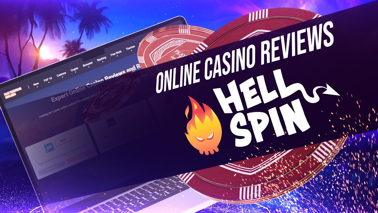 Screenshot van de Hellspin Casino lobby met diverse spelmachines