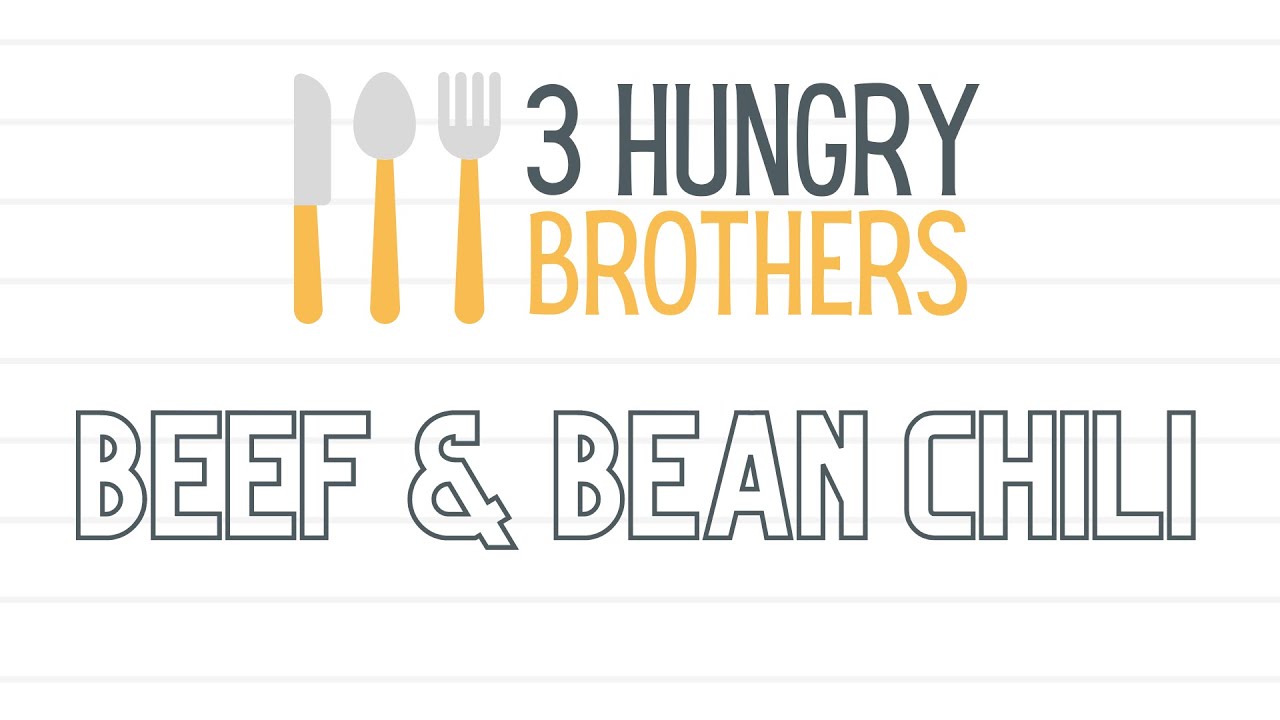 Beef & Bean Chili Recipe for Kids | Kids Cooking Channel | How to Cook for Children