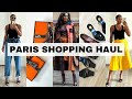 Paris shopping haul luxury the best vintage  a giveaway