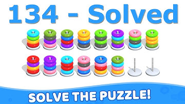 Color Hoop Stack - Level 134