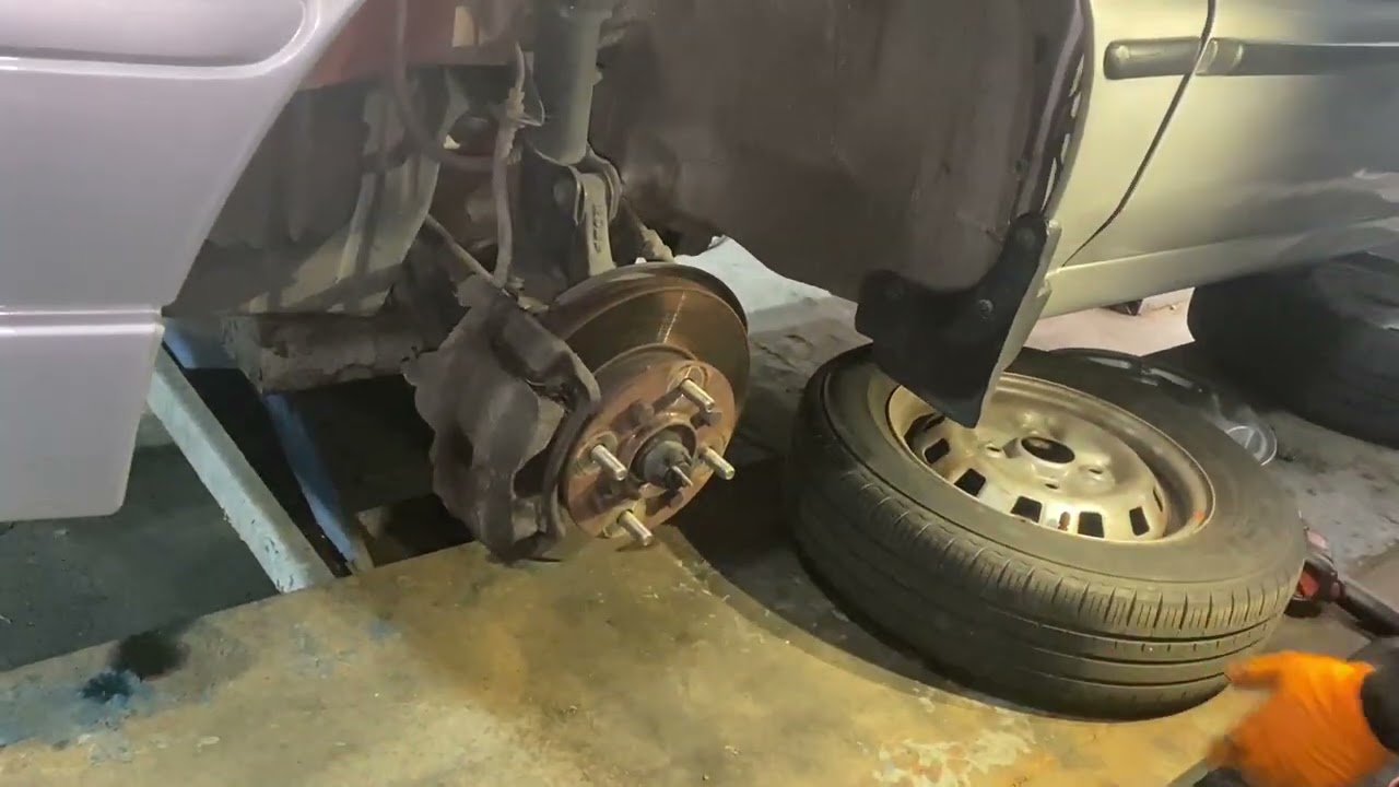 Hyundai Excel Van 1994 maintenance and test drive. 현대 엑셀밴