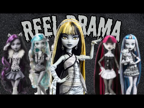 Monster High Cleo De Nile Reel Drama Ретро-гламур в стиле классических хороров JDR65 Монстер Хай Клео де Нил Драма, Страна игрушек, видео 1
