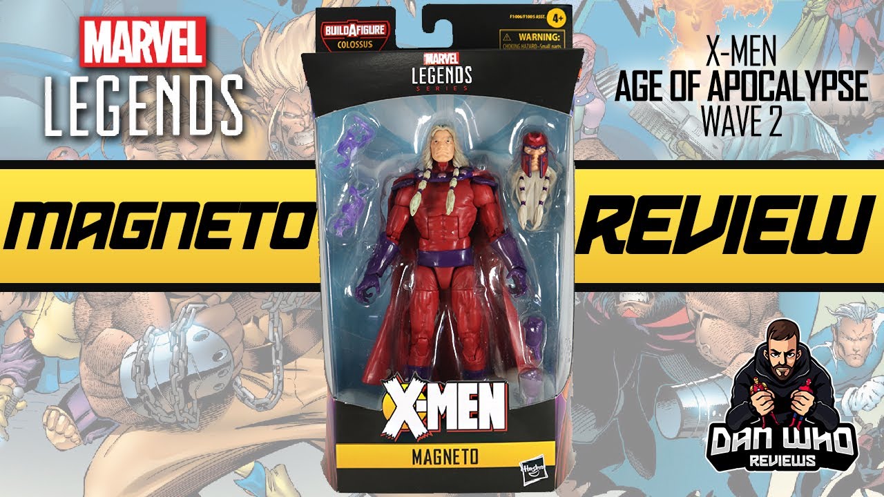 Marvel Legends Magneto X-Men Age Of Apocalypse Colossus BAF Wave Review