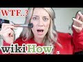 I FOLLOWED A WIKIHOW MAKEUP TUTORIAL...