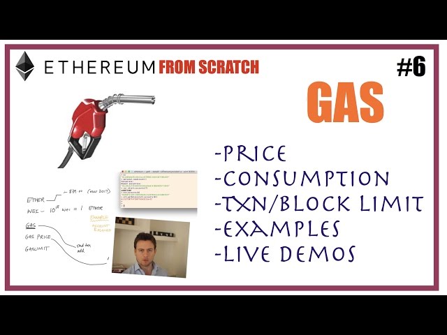 6 Ethereum Gas, price, limit explained (demo)  - Ethereum from scratch