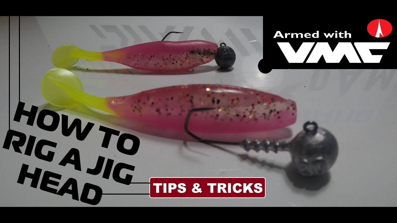 HOW TO RIG A JIG HEAD ON A SOFT BAIT THE BEST & PERFECT WAY TIPS