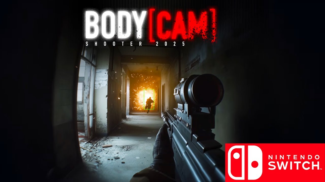 BODYCAM SHOOTER 2025 | Gameplay Nintendo Switch [4K 60FPS] - No Commentary
