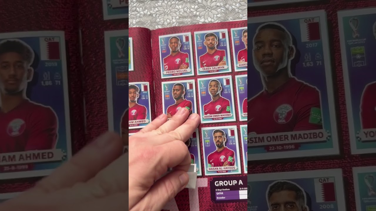 Panini Qatar 2022 stickers QATAR completed 