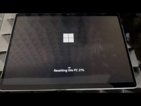 How to Factory Reset Microsoft Surface Pro - YouTube