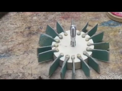 Как сделать лепестковый шлифовальный барабан - YouTube