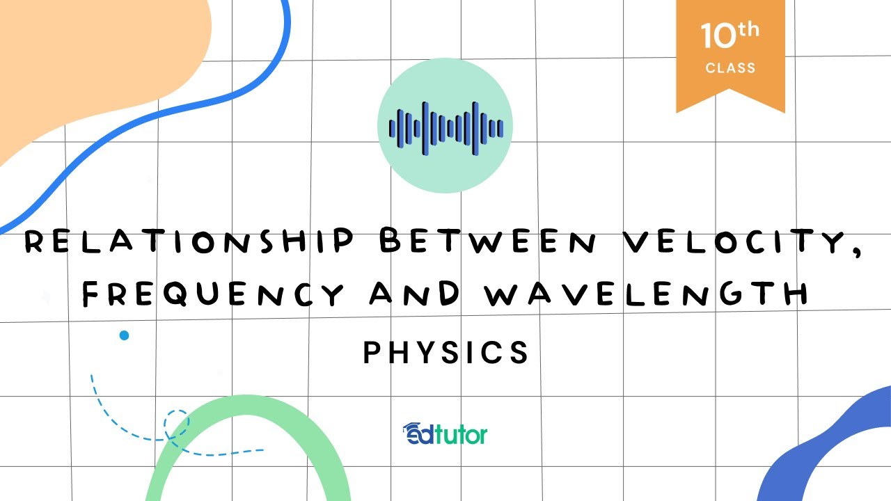 Relationship between Velocity, Frequency and Wavelength | Class 10 ...