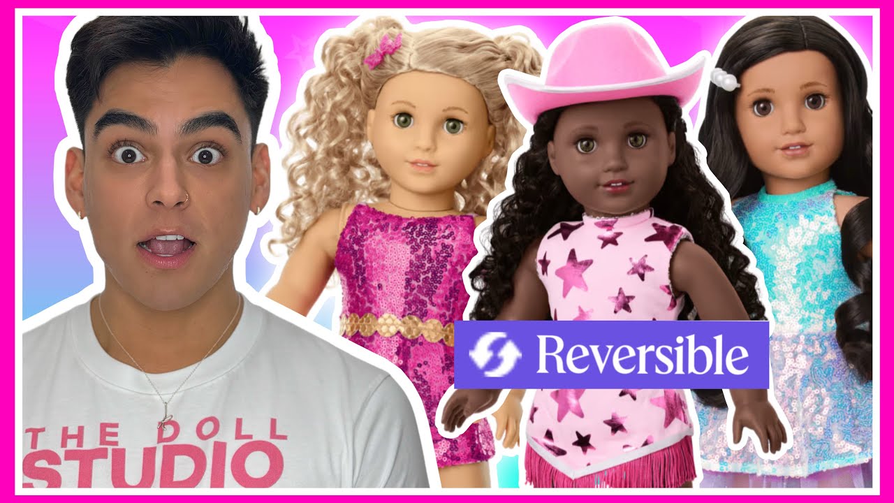 ОТКРЫВАЕМ коллекцию нарядов American Girl Style Flips!!!