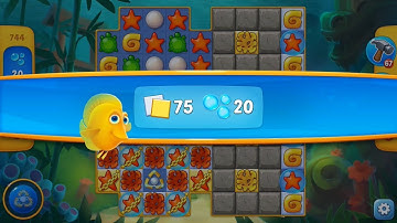 Fishdom. Level 744