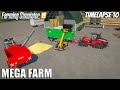 From CORN to CCM silage | MEGA FARM Challenge | Timelapse #10 | Farming Simulator 19