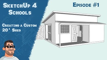 Designing the Floor Plan and Exterior Walls of our Modern Detached Garage  |  Ep. #1