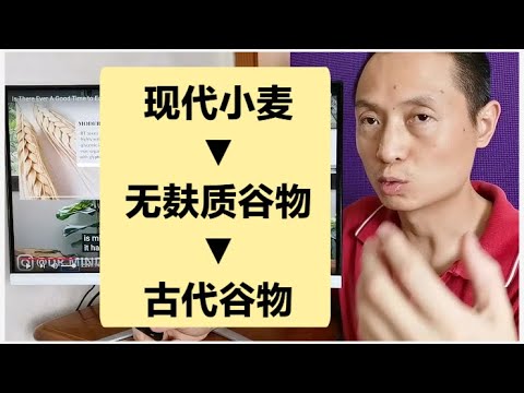 现代小麦 → 无麸质谷物 → 古代谷物（及生酮饮食）