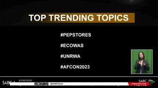 Top trending topics | 29 January 2024