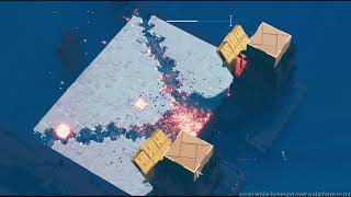 Abriss - Build To Destroy - Double Laser Gameplay Scene