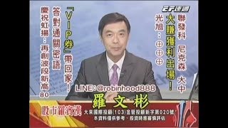 20171107 1630 羅文彬 股市羅賓漢