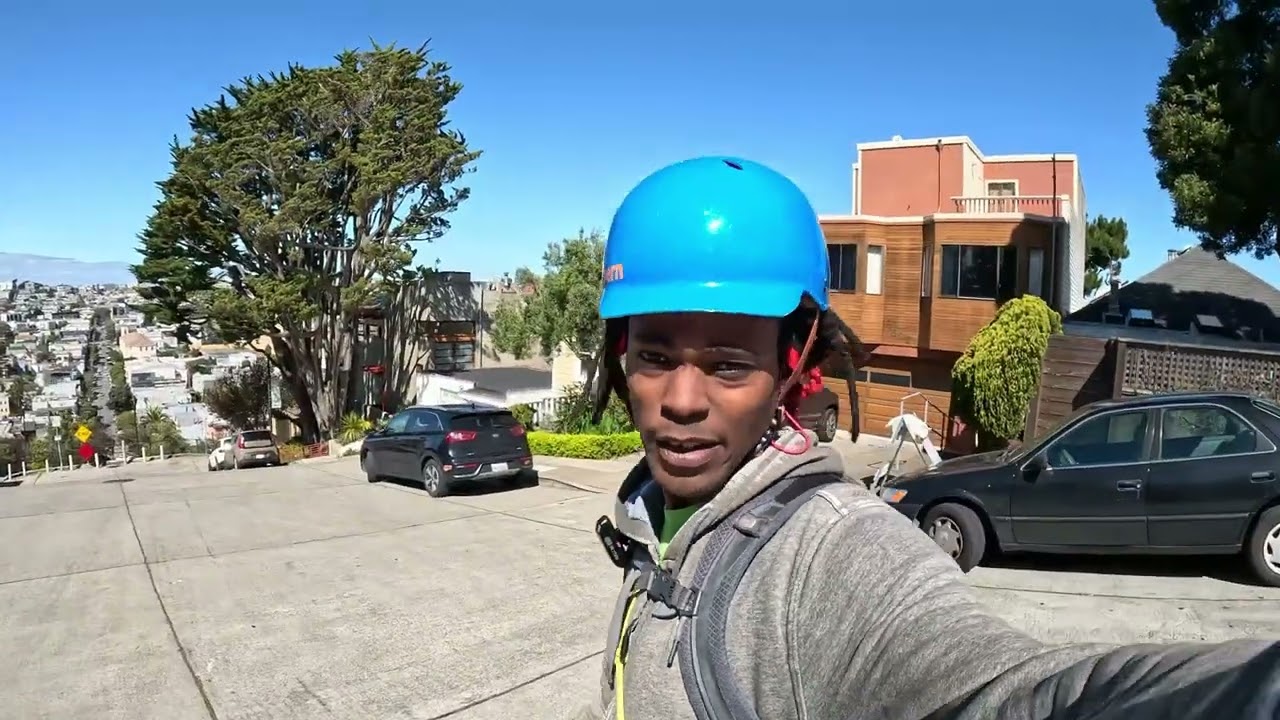 mission Dolores park in San Francisco (30 min vid) IRL