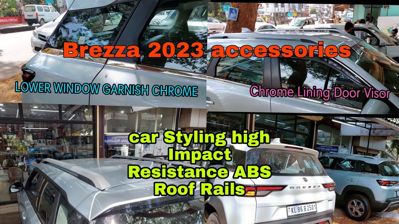 Maruti Suzuki vitara brezza 2023 accessories