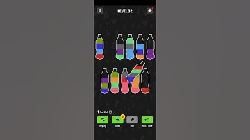 SODA SORT PUZZLE GAME - LEVEL 32,