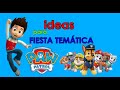 FIESTA TEMÁTICA PAW PATROL 🐾 #shorts