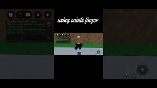 using saints finger in trollge universe incident