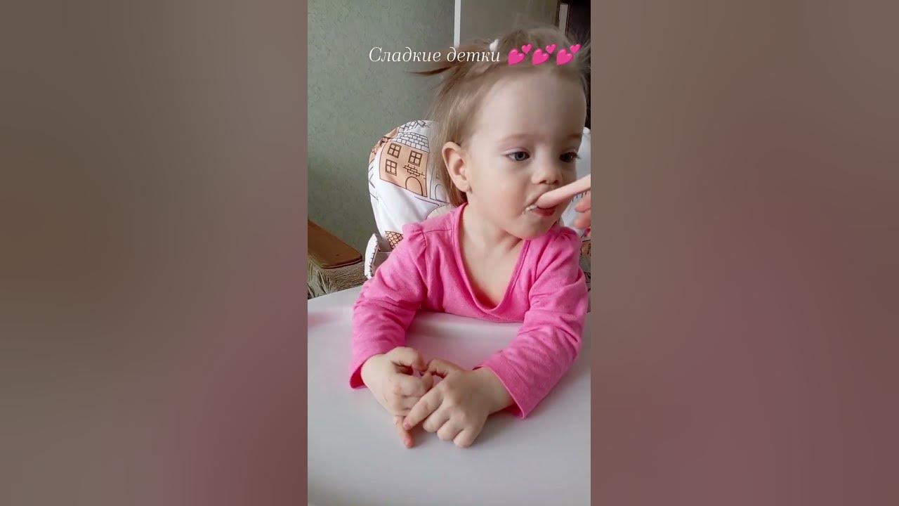 детки завтрак #дети #кот #завтрак #утро #больничный #дочки #семья #мяу ...
