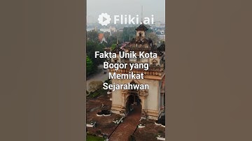 FUNFACT KOTA BOGOR #faktaunik #video #fakta #videoshort #faktadunia #vidioai #ai #explorebogor