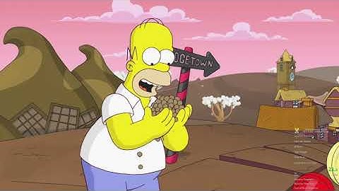 The Simpsons Game Co-op 100% In 4:07:22