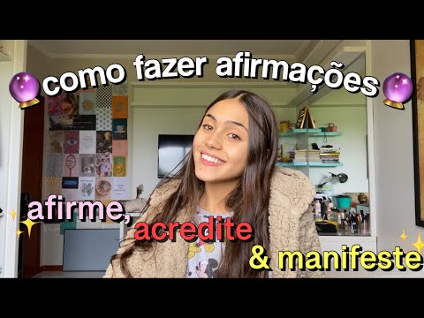 Vídeo: Como fazer uma afirmação?