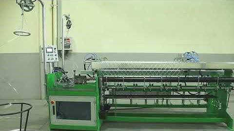 Chain Link Fence Knitting Weaving Machine
