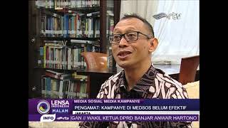 Pengamat Kampanye di Media Sosial Masih Dianggap Belum Efektif