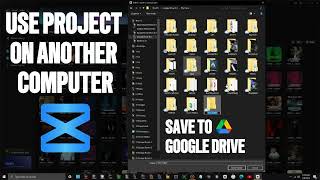 Share Your Project Using Google Drive In CapCut Desktop.