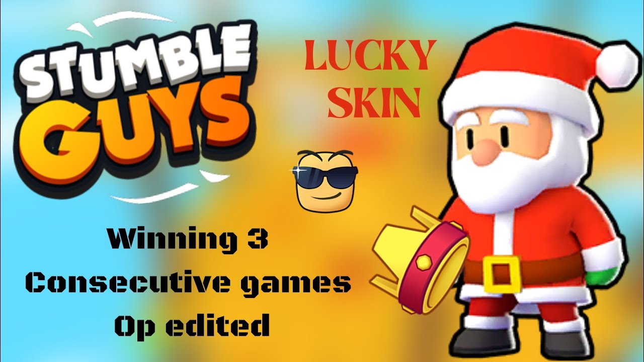 OMG😱 Santa has superpowers🎅lucky skin Winning 3 Op consecutive games