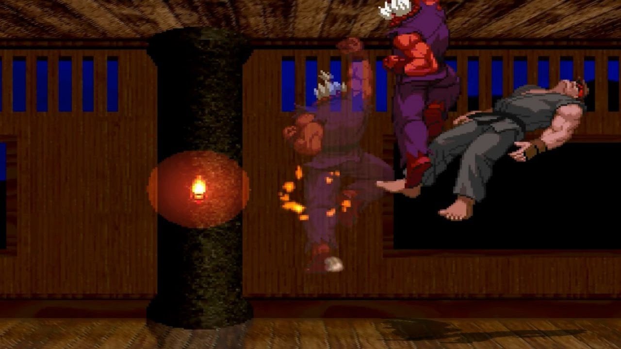 Evil Ryu vs Shin Akuma HD [60fps] - YouTube
