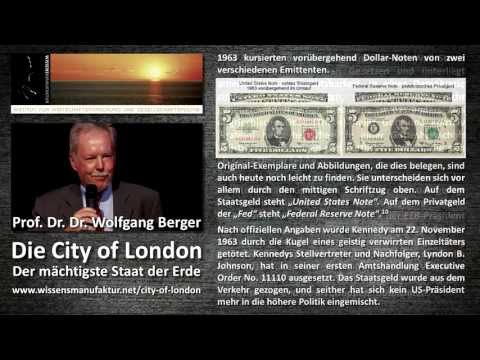 Prof. Dr. Dr. Wolfgang Berger - Die City of London - Der mächtigste Staat der Erde