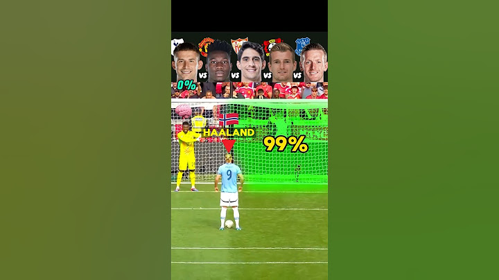 Rare Haaland's Penalty Moments