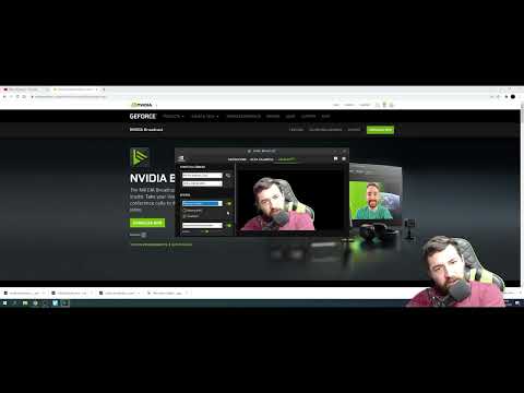 Configurando Chroma Key por software ( Nvidia BroadCast) + OBS