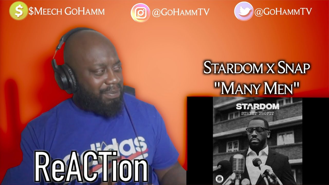 American Reacts | STARDOM - Many Men (Feat. Snap Capone) [GoHammTV]
